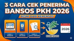 3 Cara Cek Penerima Bansos PKH 2026 Resmi dari Kemensos