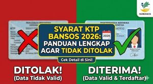 Syarat KTP untuk Daftar Bansos 2026: Panduan Lengkap agar Tidak Ditolak